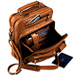 Traveler's Carry On - $300 : A bag that travels just as well as you do.  The accessible pockets and tiered sleeves keep tickets and credit cards at the ready, and the large inner compartment is lined with nylon. Padding protects cameras and other small el