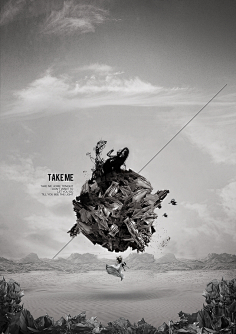 黑白海报-花瓣网|陪你做生活的设计师 | 公益海报设计