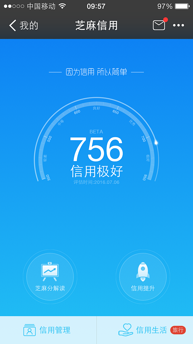 芝麻信用