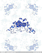 蓝玫瑰花纹格式花纹蔷薇藤蔓高清素材 免费下载 设计图片 页面网页 平面电商 创意素材