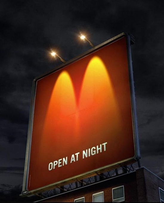 McDonalds creative a...