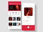Music app nice100 like song list share app ui mobile singer rank ranking music app music