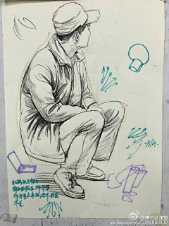 我是谁是我昵称难取采集到速写