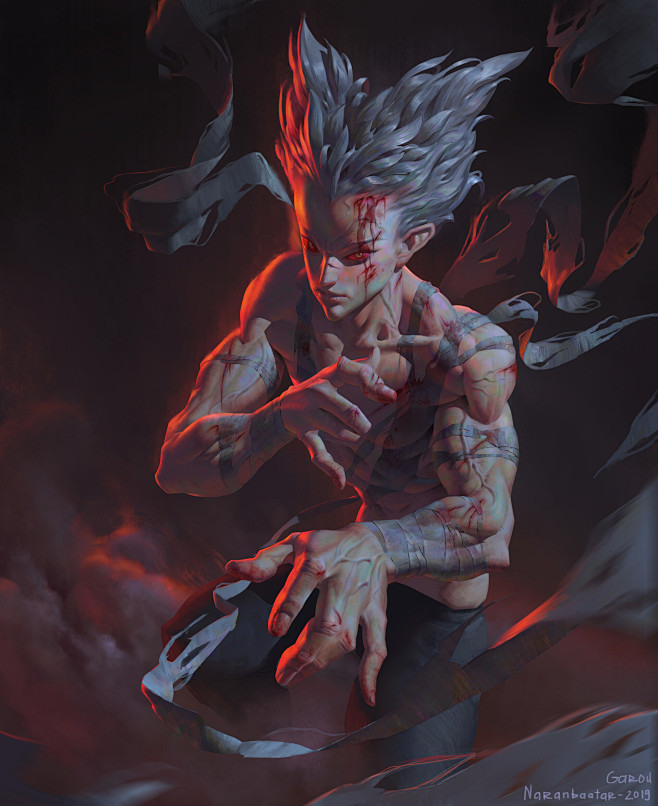 Artstation-Garou，Nar...