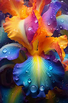 花朵植物蝶花鸢尾花花朵图片摄影图