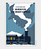 Murder on the orient express  Minimal Movie Posters - 26