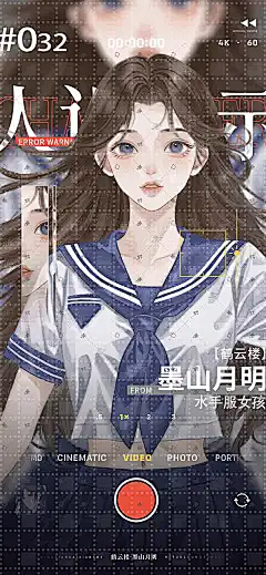 墨少紫采集到【50元版权人设选图】现代女