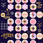 Beautiful japanese seamless  pattern