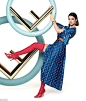 Kendall Jenner and Gigi Hadid wear bright red for Fendi