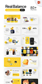 This contains an image of: Real Balance - Creative Multipurpose PowerPoint Template
