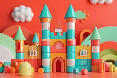 创意搭建积木兼容块