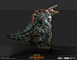 Total War: Warhammer 2 -Kroxigors, Matthew Davis : Kroxigor for Total War: Warhammer 2. Posted with and without warpaint to show off the skin textures better.

Weapons and concept by Rich Carey