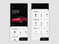 Rent A Car App Exploration  by Shahin Srowar for UI Craft