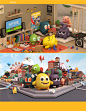 Netmarble Friends : The mascot of Netmarble 'KK', and his friends Bob, Tori and Leon. The Netmarble Universe is a virtual world in which 'KK' and friends live. 'KK' and friends have always envied the popular characters of Netmarble. With 'KK' as the main