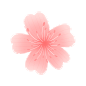 卡通唯美浪漫粉色花朵樱花桃花_33865965_2