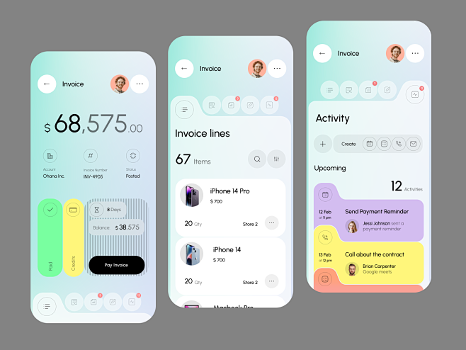 ios mobile app crm s...