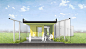 临平体育公园休息驿站，杭州 / 筑境设计 : 模糊室内外边界的公共卫生间