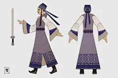 天龍八部 皮影人設