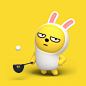 Kakao Friends Screen Golf : Kakao Friends character animation for T-up VISION 2 screen golf