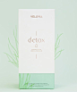 Veluvia 纯天然食品补剂简约植物品牌产品包装设计案例参考分享欣赏
