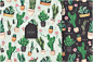 hand-drawn-beautiful-plant-pattern-template_188398-1689