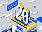 dribbble vector UI ux patswerk Character design  landing page animation  gif Space 