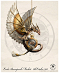 Steampunk dragon by *Ironshod on deviantART<a class="text-meta meta-mention" href="/mmmmmmmmmmmmmmmmmmmmm/">@北坤人素材</a>