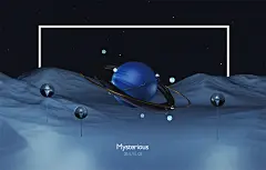 C4D星球建模练习