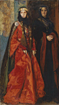 19世纪画家Edwin Austin Abbey以创作了莎士比亚的众多戏剧而出名。 ​​​​