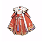 07688-3300451029-Game icons,(((Red wedding attire))),flowers,tassels,jewelry,enhanced edges,ink edges,jewelry,ruby,no humans,simple background,fu
