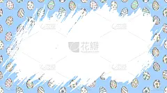 复活节,边框,鸡蛋,春天,节日,草图,符号,式样,文字,布置