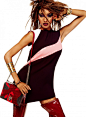 Jourdan Dunn gets playful for Vogue Japan December 时尚圈 展示 设计时代网-Powered by thinkdo3