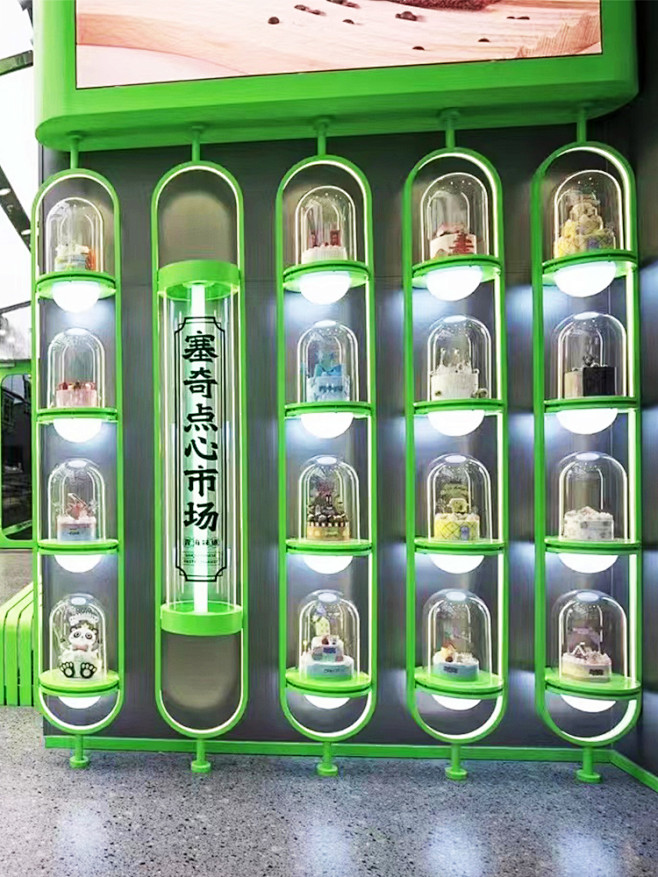 蛋糕模型展示架玻璃罩星空球好利来亚克力网...
