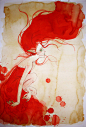 血精灵-ruby可可_奇幻人物_涂鸦王国插画