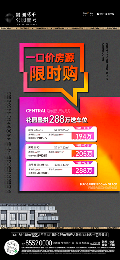 乘法口诀表采集到融创保利·公园壹号