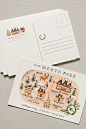 north pole map postcard set #anthrofave  http://rstyle.me/n/tnhvipdpe