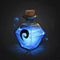 Mana Potion by shanehunt_道具图标 _【游I】瓶子采下来 #率叶插件，让花瓣网更好用#