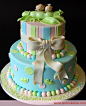 ♫ ♪ ♫ ♪ ~、pink cake box、蛋糕、Fondant Cake、翻糖蛋糕、Fondant Cakes、高层蛋糕、生日蛋糕、吃、点心、甜点、美味、面包