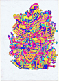插画#头像# #水彩# #背景图# #小清新# #壁纸# #治愈系# 插画 中国插画 儿童插画 糖果色 背景图 大场景 治愈系 乐园 儿童乐园 设计 未来设计 猫 兔子