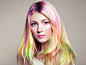染发配色
Beauty fashion model girl with colorful dyed hair by Oleg Gekman on 500px
