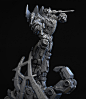 Transformers: Starscream Sculpture for Xm Studios