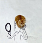 一刻不得閒！神來幾筆塗鴉讓懶洋洋的貓咪變得超活躍 : 只要有心、人人都可以當食神；只要有個好模特兒，就可以激出潛在的插畫家之魂！中國圖文部落客"羅羅布"在微博上分享自家大黃貓「八兩」的照片，時不時就在照片上添個幾筆塗鴉，瞇眼+母雞蹲的八兩配上旁白「我只...