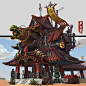 Elven Inn, Nunchakus Chen : Elven Inn by Nunchakus Chen on ArtStation.