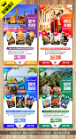 泰国清迈旅游海报|曼谷|芭堤雅|沙美岛|斯米兰