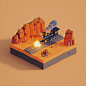 Low Poly Worlds : These worlds were created to show the endless possibilities of our Low Poly Ultimate Pack and inspire game developers or 3D artists to create their unique stories using these assets