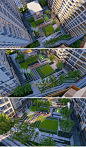 阳光城滨江悦现代大区景观su模型住宅小区中庭景观中心景观SU模型