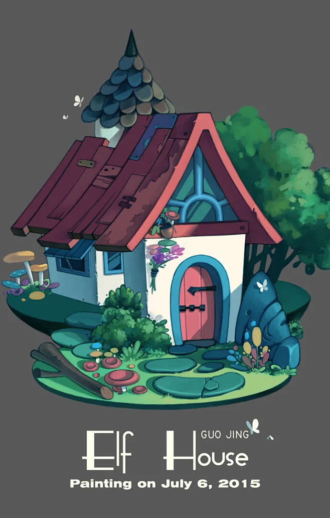 Elf House-花瓣网