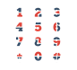 红黑切割数字0-9