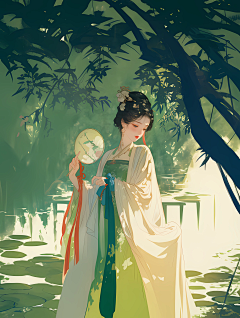 橙子C*Fairy采集到画 / AI