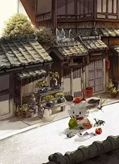 「CGArt」童趣满满，独具日本风格的插画设计